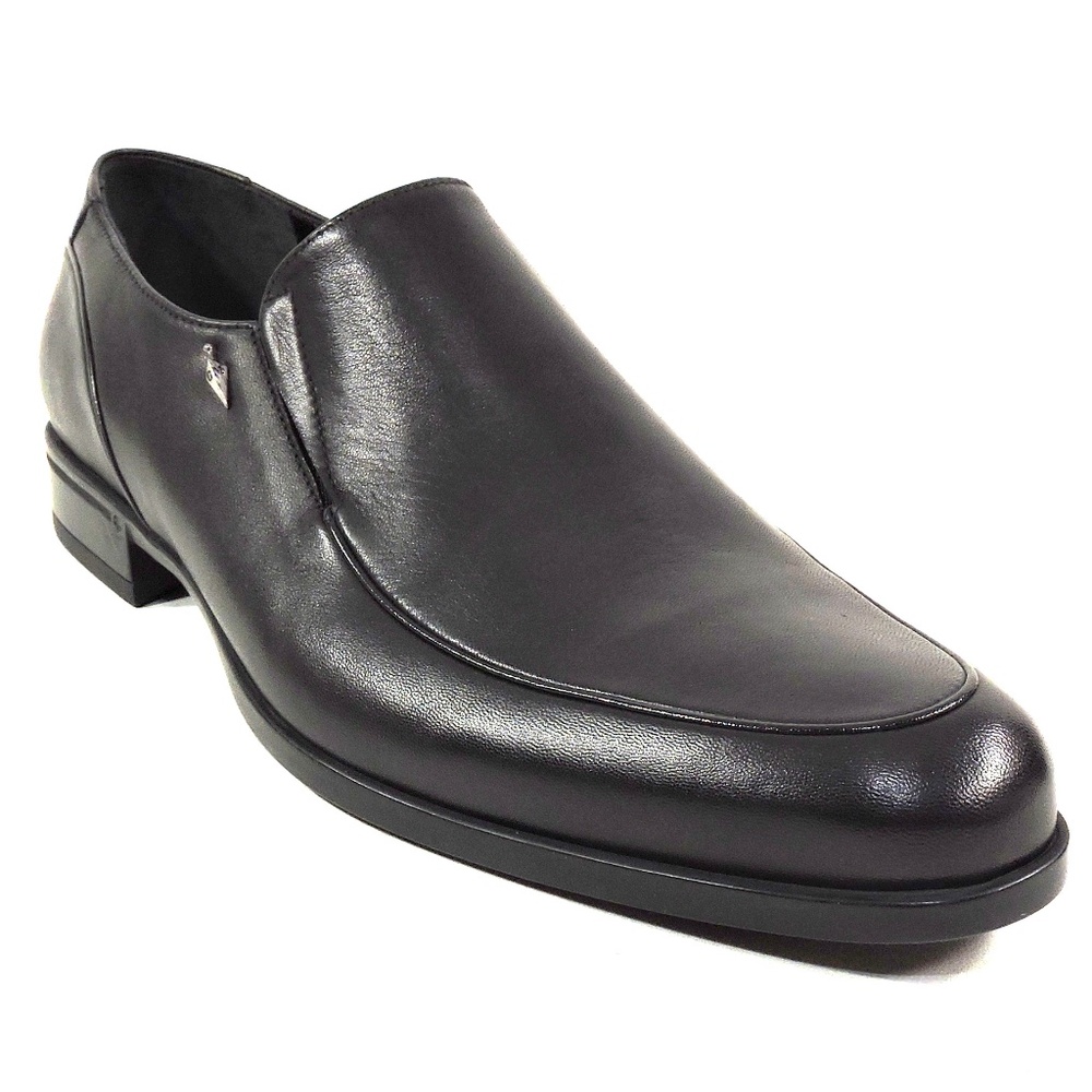 GOODMAN 🇮🇹 MEN'S BLACK SOFT LEATHER COMFORT LOAFERS